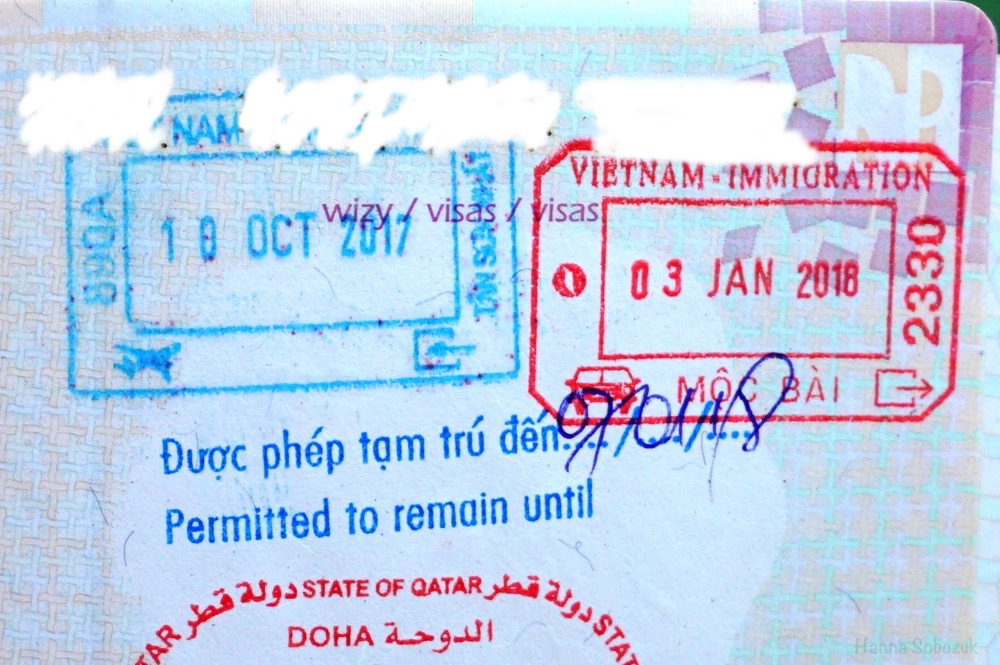 wiza do wietnamu na lotnisku