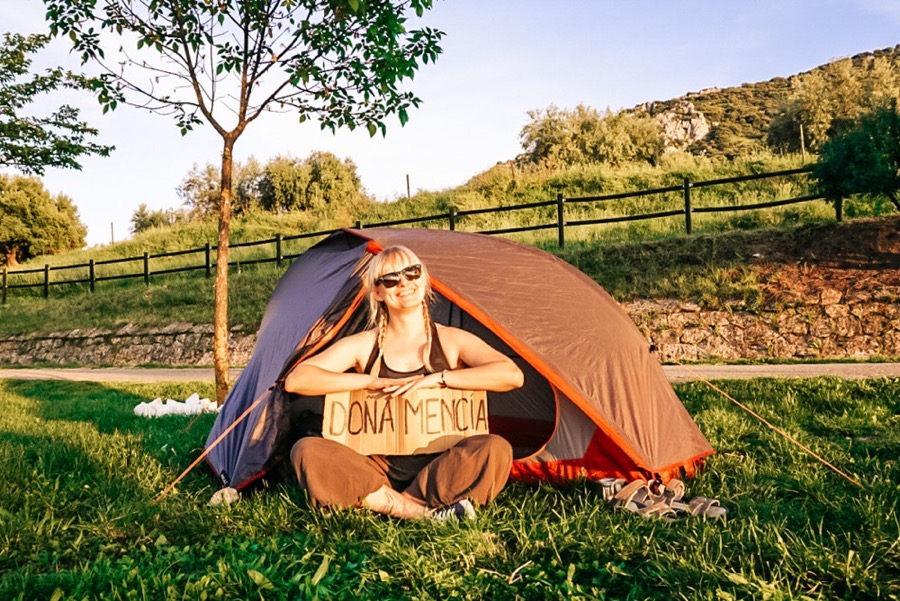 Camping w Do帽a Menc铆a